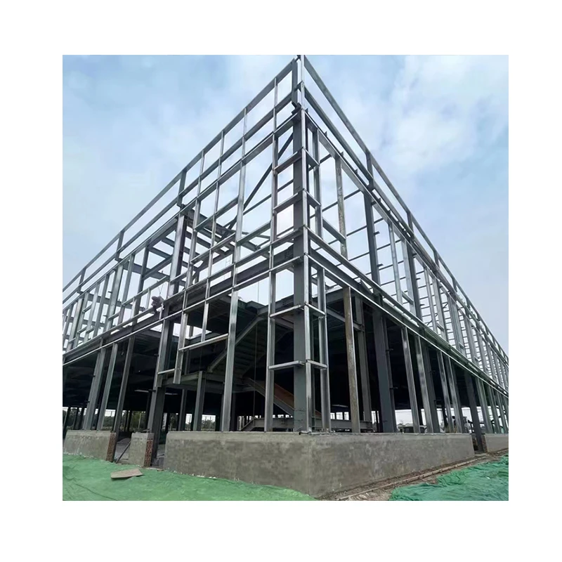 Prefabricated light steel structure industrial warehouse