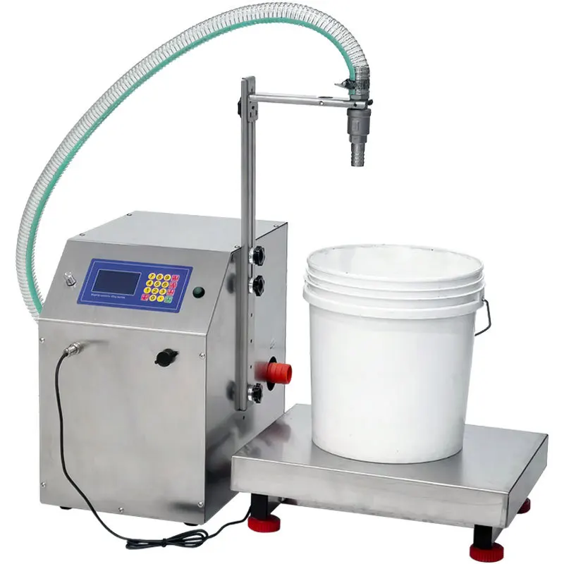 CSY-L72 High Quality Semi Automatic Weighing Paste Honey Gear Pump Filling Machine Piston Shampoo Cosmetic Cream Small Bottle