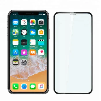 Excellent Quality 2.5D full coverage silk-print 9H tempered glass screen guard for iphone X Xs Xr X pro max 11 11pro max