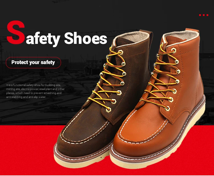 Industrial Safety Boots Steel Toe Safety Boots Good Year Work Boot