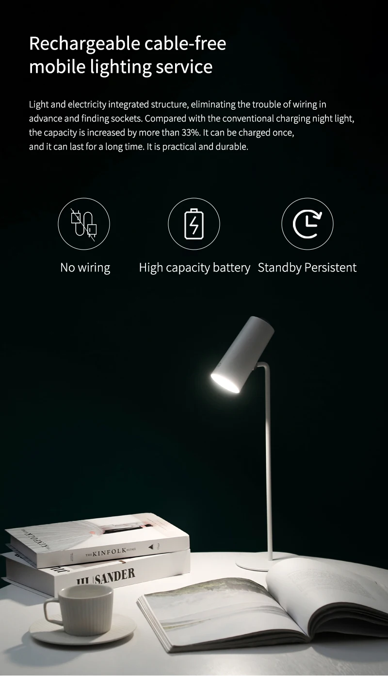 product new arrival rechargeable sunset atmosphere light modern office small desk light led multifunction touch table lamp for office-43