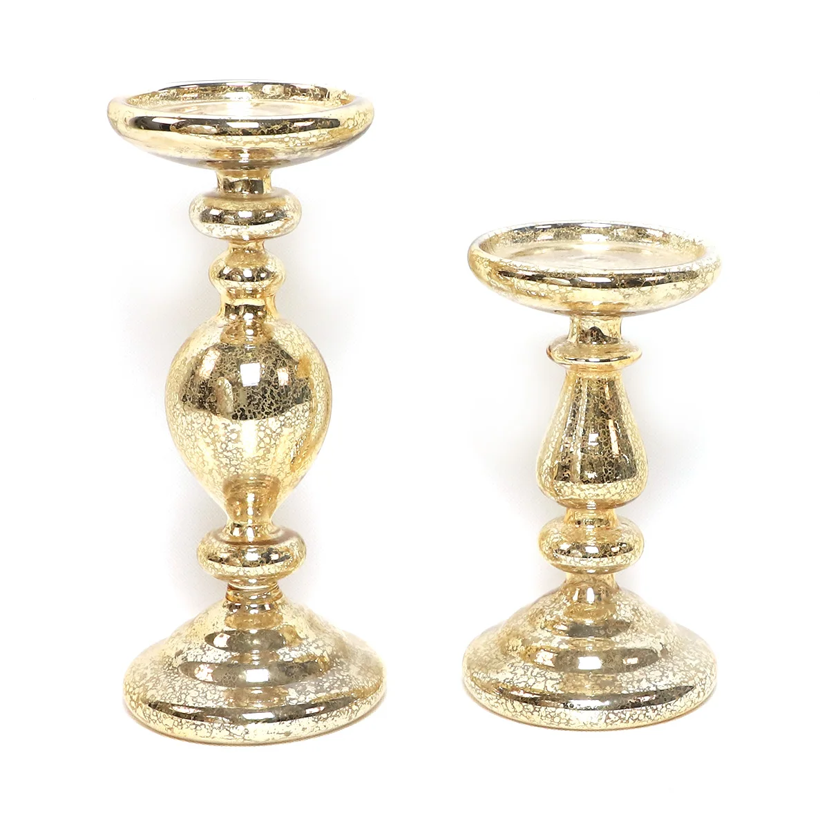 Wedding Glass Candle Holders Stable Pillar Taper Candles Holders Stand Dining Table Centerpiece