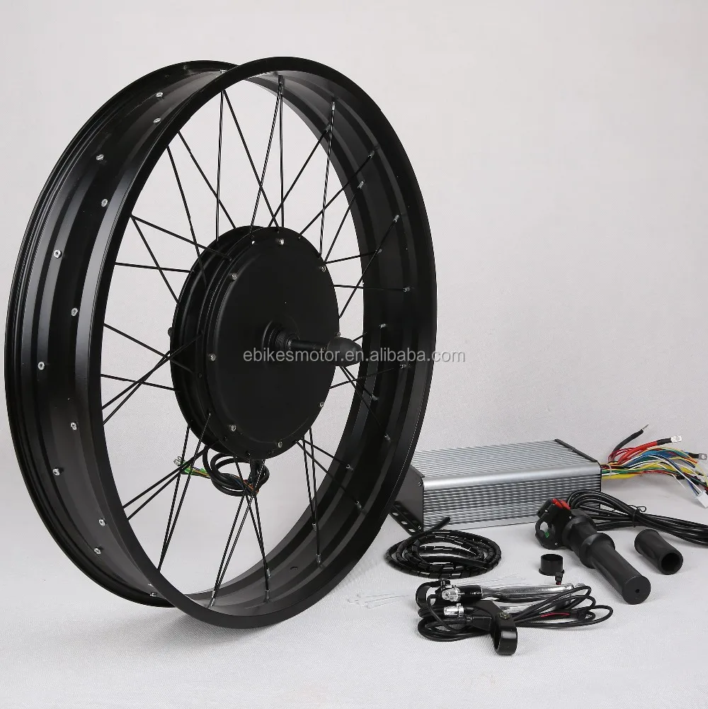 Explosive Models 26 Inch FAT Electric Bike Kit 2000w 72v Ebike Conversion Kit Including Controller Other Electric Bicycle Parts
