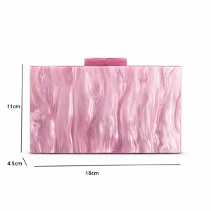 Wholesale Acrylic Ladies Clutch Purses Fashion Women Shoulder Bags for Women Party Clutch Bags for Women Evening Bag