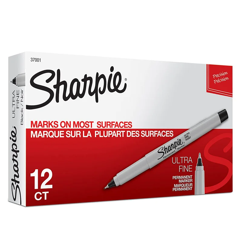 Оптовая продажа перманентные Маркеры Sharpie с ультратонкой точкой 0 5 мм