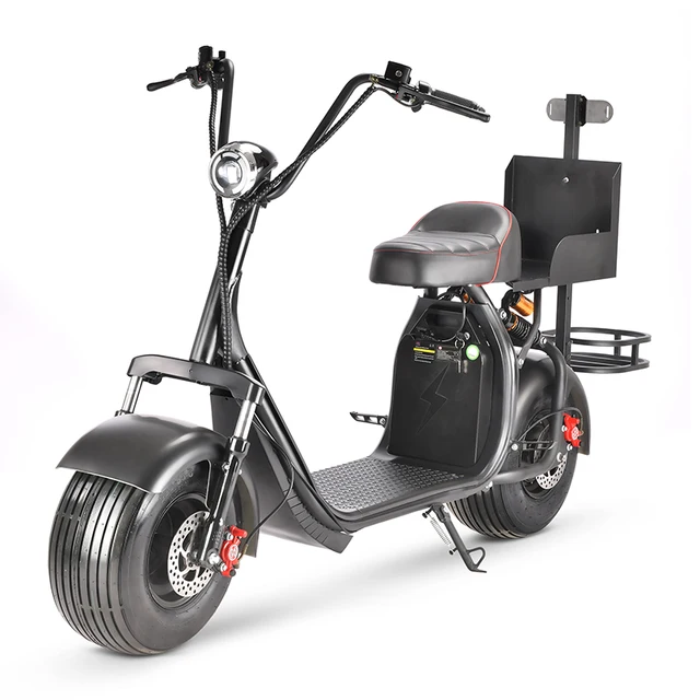 China Factory 2000w Electric Golf Scooter 2 Seat Fat Tire Golf Carts Electric Motorcycle Ebike Golf Rack Scooters Bikes