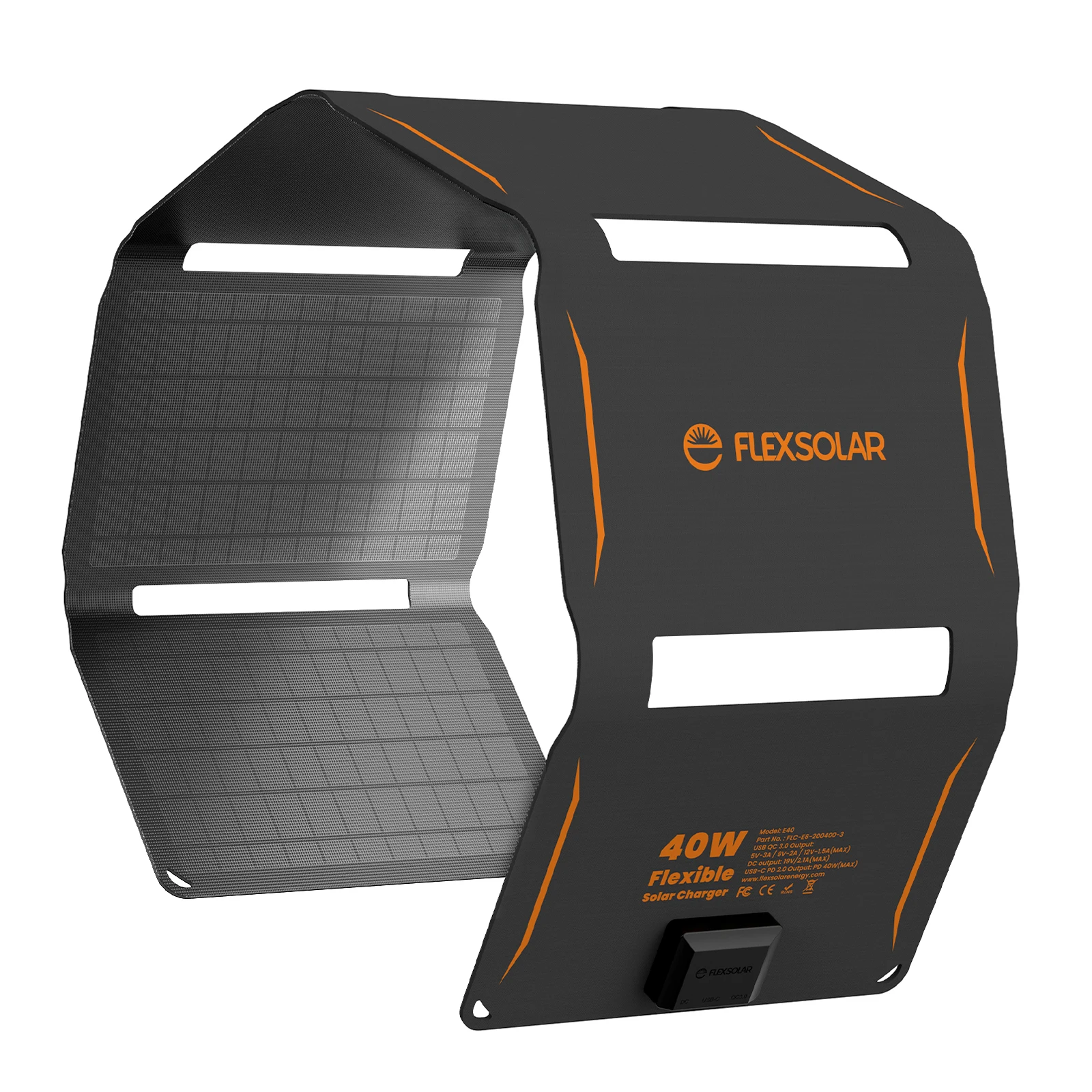 High Efficiency 10w 15w 20w 30w 40w Portable Solar Charger Foldable