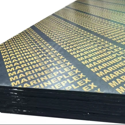 1-2 hot press PP green film faced plywood for concrete formwork