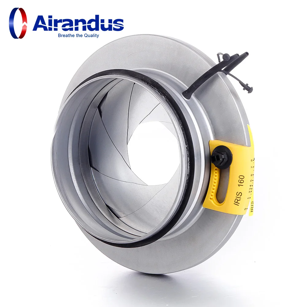 Air Conditioner Iris Damper For Ventilation Regulating Adjustable Air