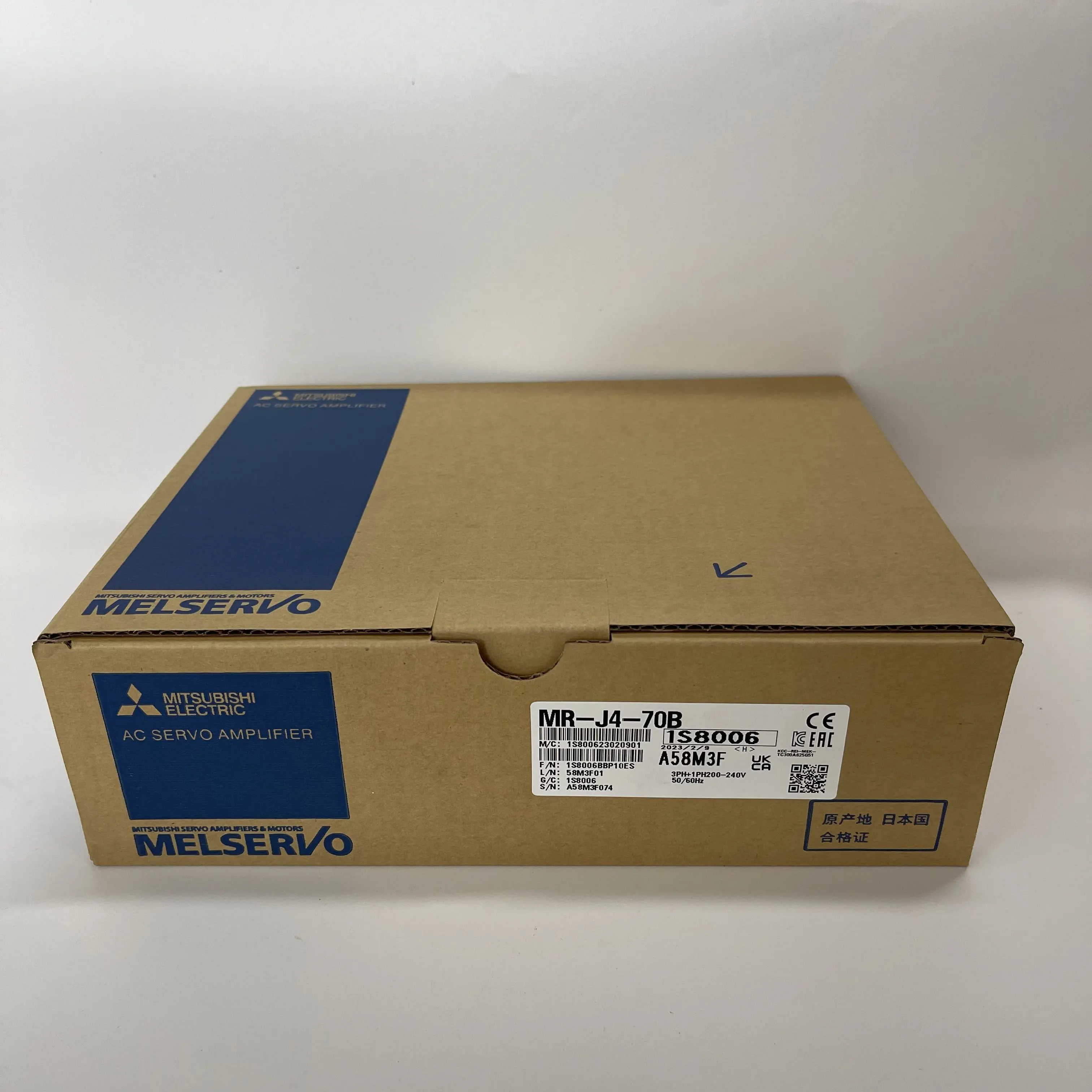 MITSUBISHI AC Servo Amplifier MR-J4-70B