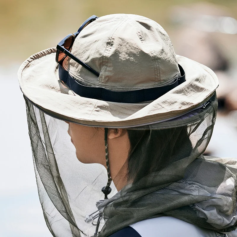 Naturehike Outdoor sports sunblock hat Summer men's anti-UV sunshade fisherman hat fishing cap