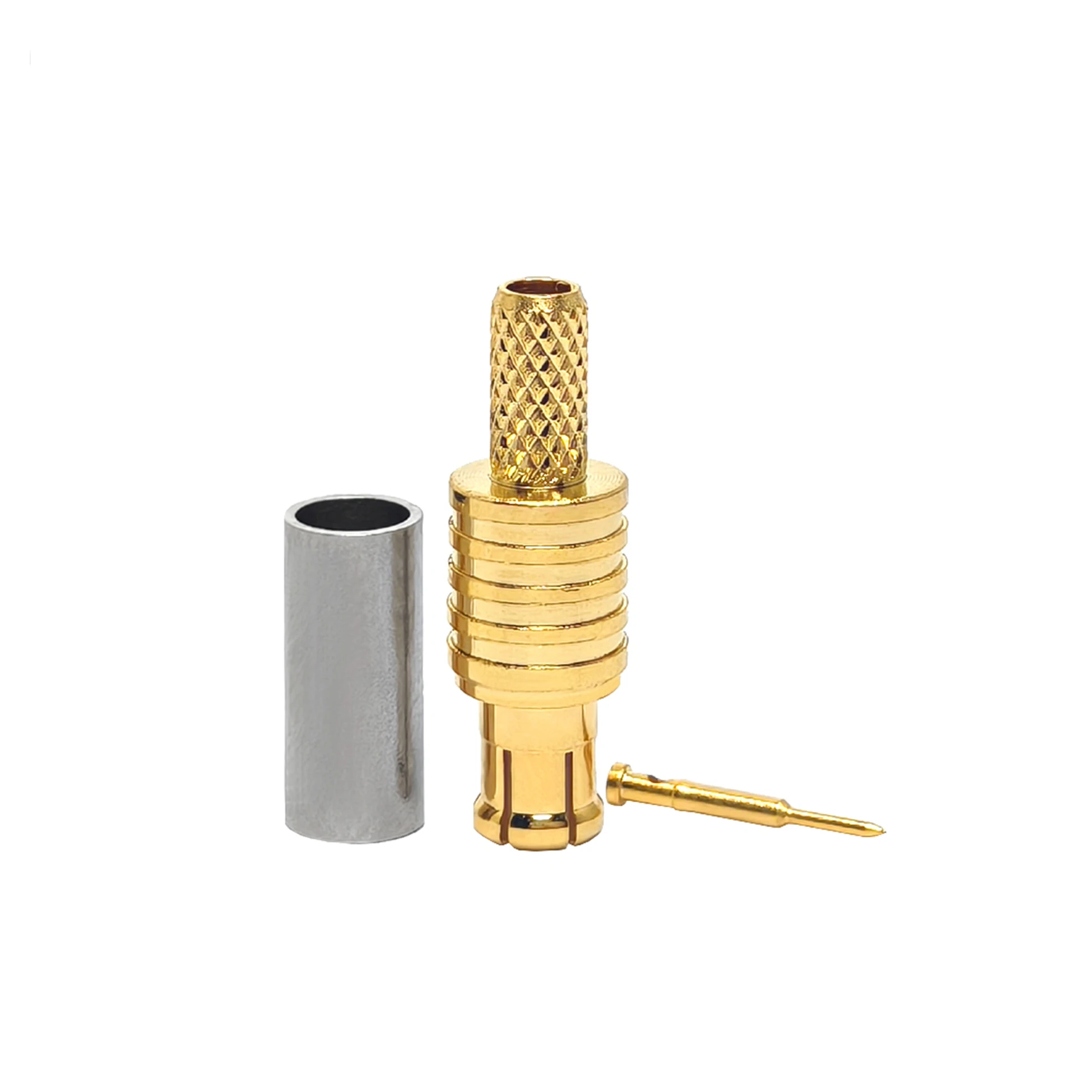 Manufacturer Supply 50 Ohms MCX Male Plug Crimp for RG174 RG316 LMR100 FPV RF Connectors
