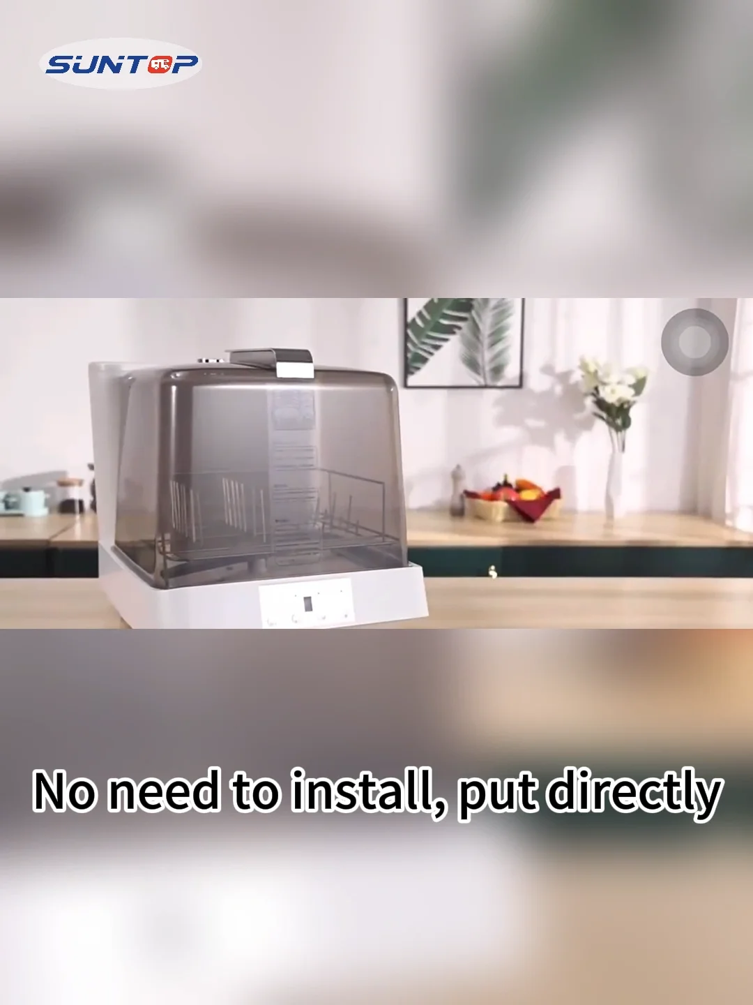 Upper-Grade Small Portable Dishwasher Machine of Boat Yacht RV With Low  Noise Easy to Maintain for Marine Trailer Motorhome