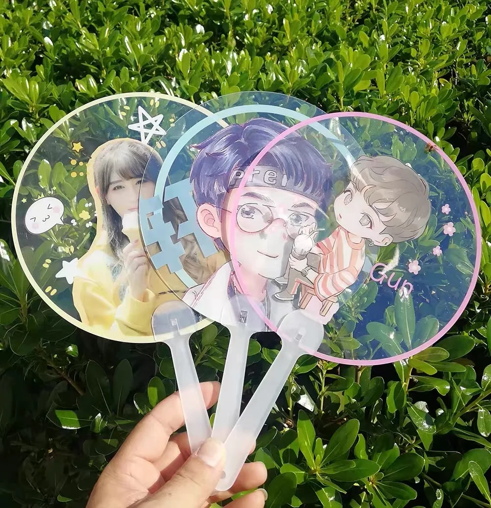 Korea Hallyu KPop Festa пикет индивидуальный пластиковый ПВХ линзовидный