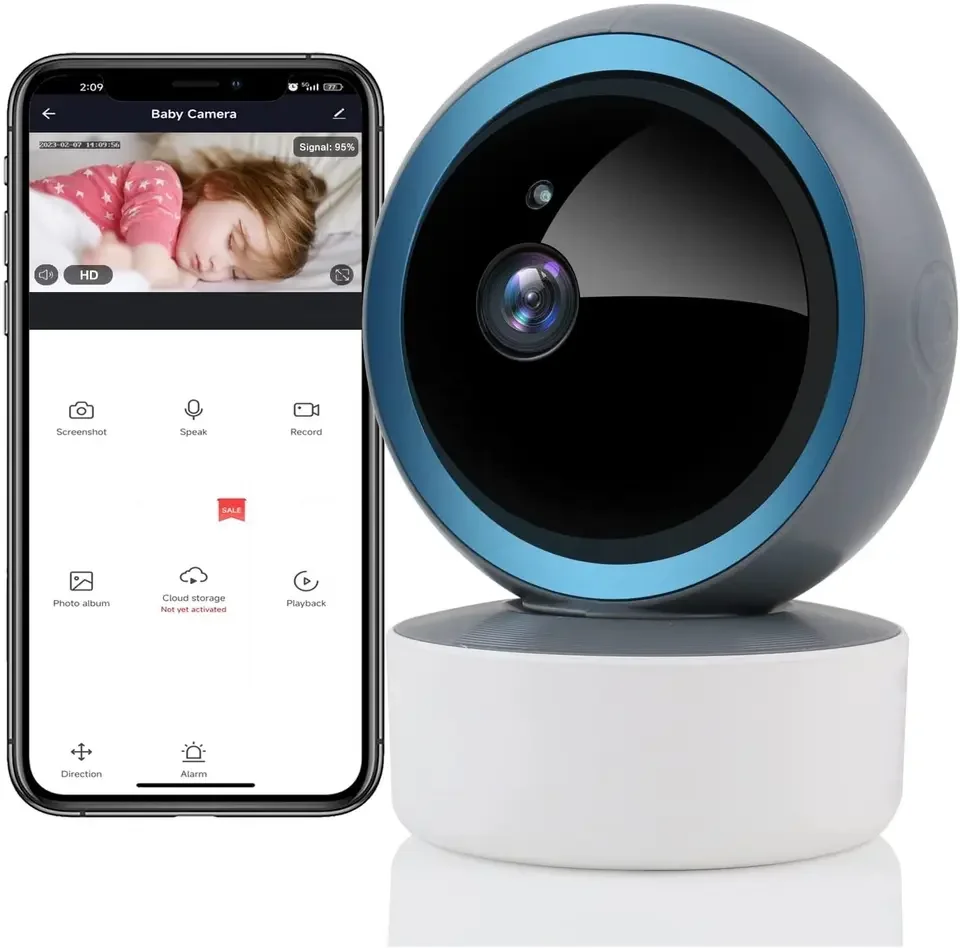 Baby Monitor Home Camera System App Arlo Essential Indoor HD