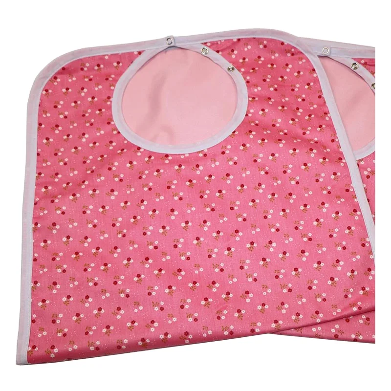 Waterproof lady colorful washable bib