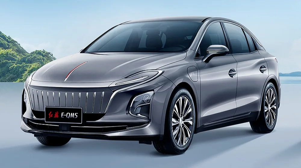 Electric Car The New Hongqi E-qm5 Electric Car Has Large Space High ...