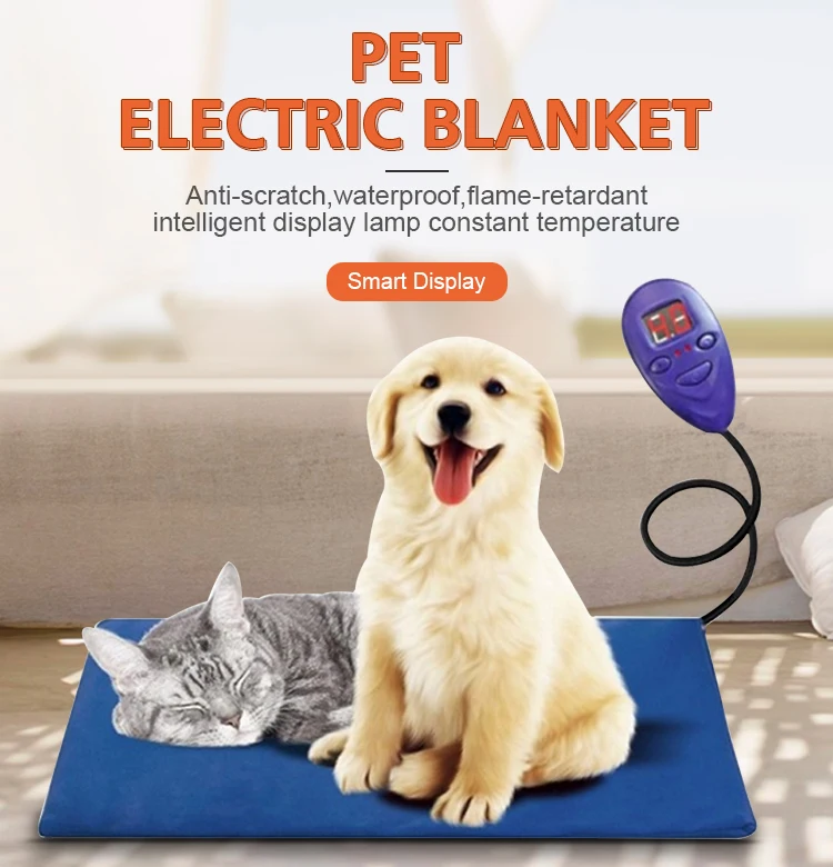 Pet Heating Pad For Cats And Dogs Heating Pad Temperature Adjustable