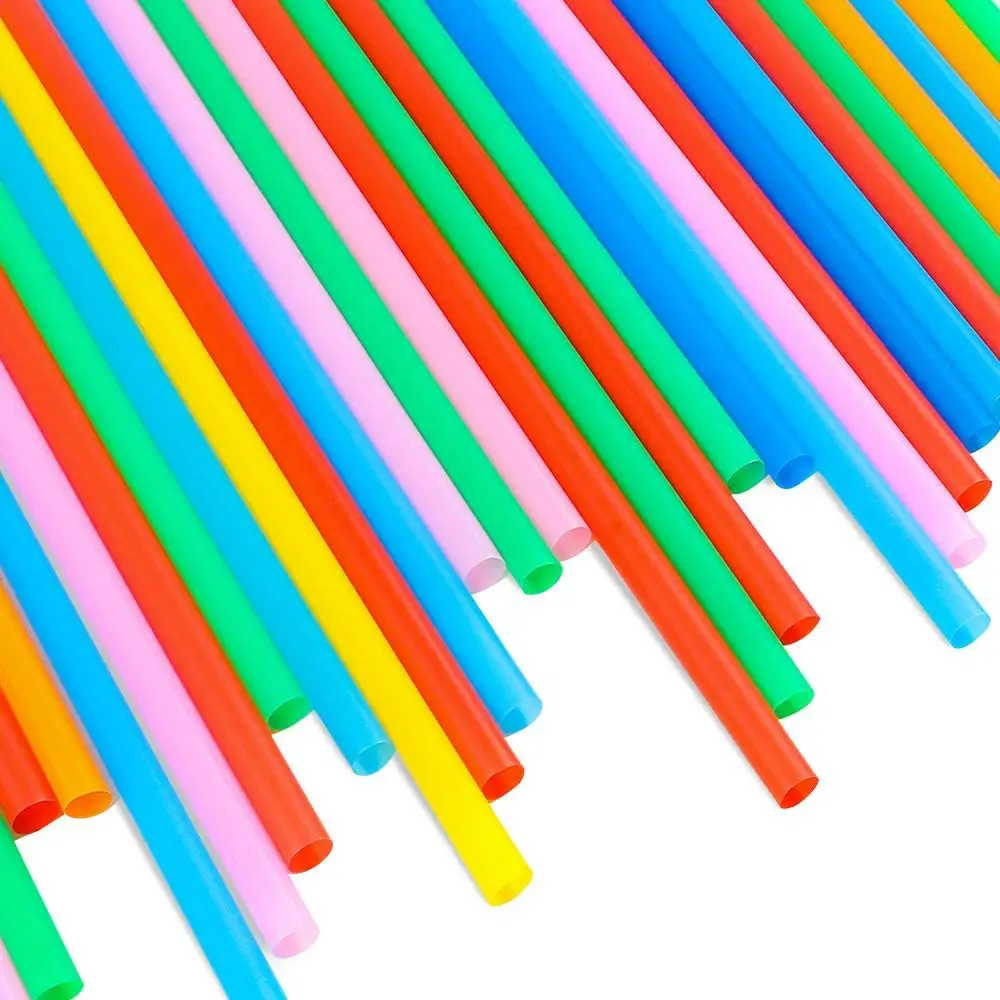 Custom logo eco friendly multicolor reusable straws collapsible silicone drinking straight straw