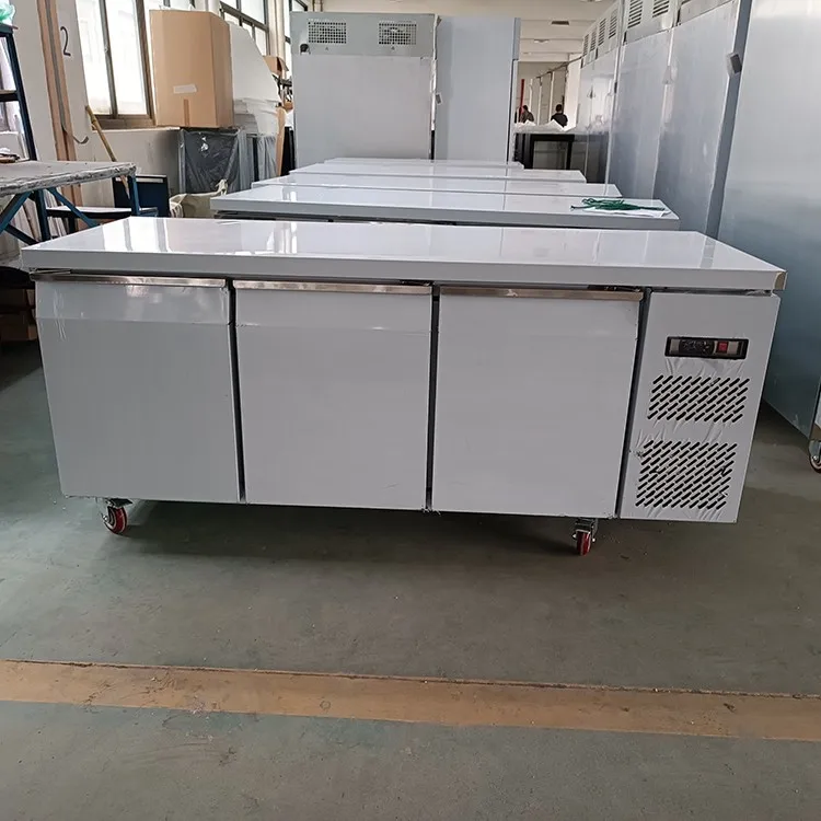 Hotel Kitchen Undercounter Refrigerator Workable Double Door