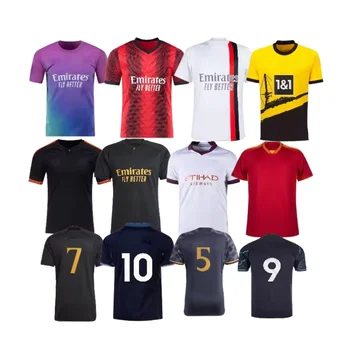 Custom New Arrivals World Cup Soccers Uniform maillot de football Set Retro vintage Sports kids soccer football jersey football