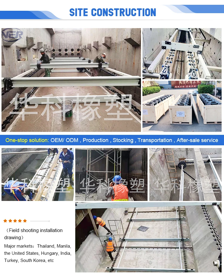 Non Metallic Chain Scraper Is Easy to Install and Has a Long Service Life factory