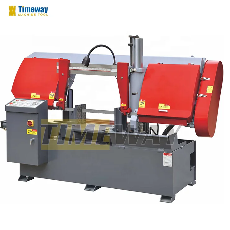China Precision Double Column Semi Automatic Band Sawer for Sale