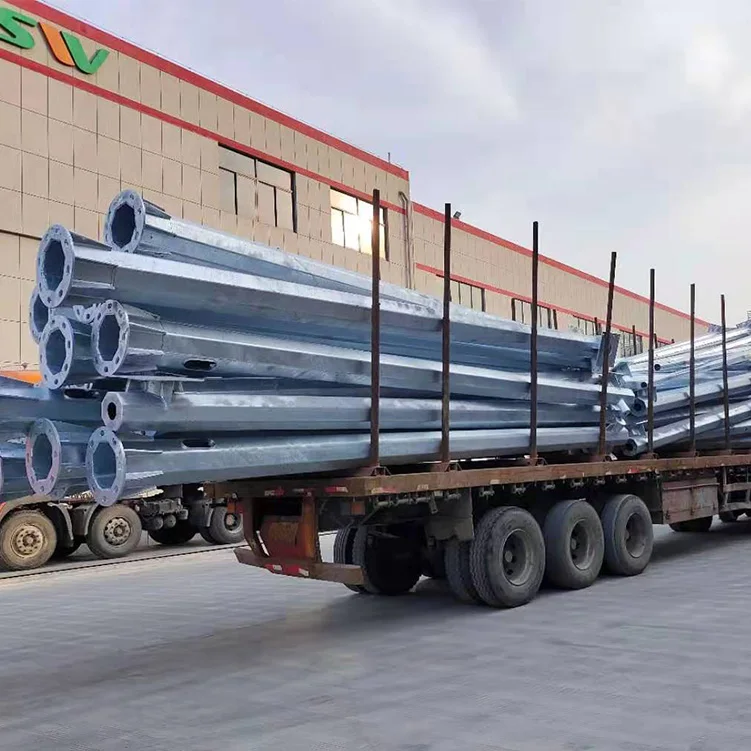 BSW СВЕТОДИОДНЫЙ дорожный фонарь столб уличного освещения характеристики столба 50ft 55ft 60ft оцинкованная сталь