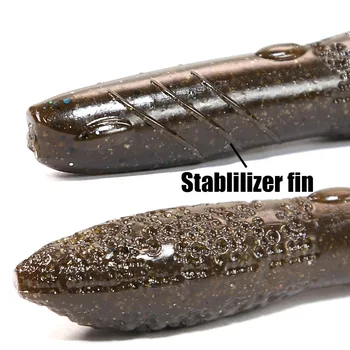 Potato Artificial Stainless Steel Bait 63cm 8cm Black Pit Bass Fishing Black Sinking Salt-Added Slow-Sinking Mandarin Fish Lure – Lure – view 5