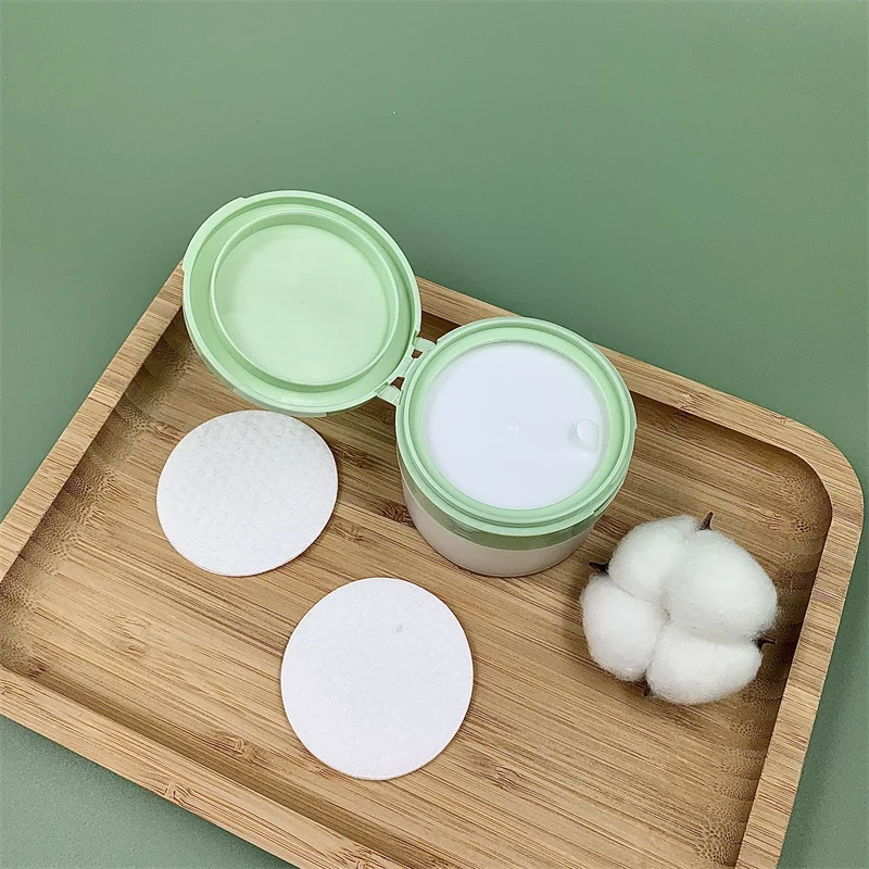 Одноразовые круглые салфетки для ухода за