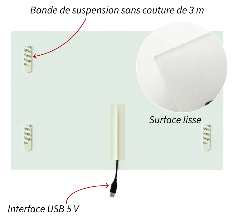 Affiche LED pour voiture