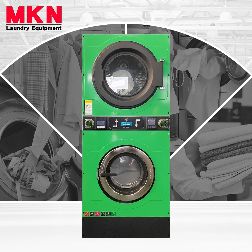 Two in One Unit Laundromat Washer and Dryer Coin Operated Coin Washing for Sale Philippines