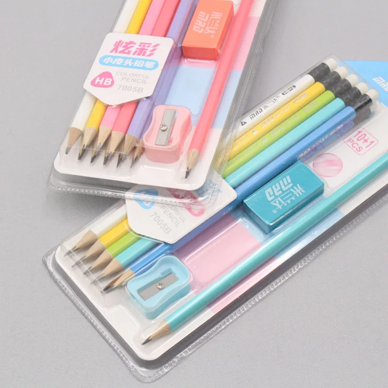 Professional Cute Custom Back to School Supplies Stationery List Pencil Cartoon Kit Gift Stationery Sets