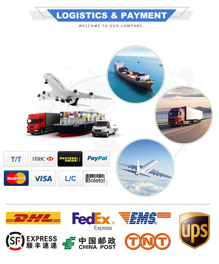 Packaging & shipping specifications