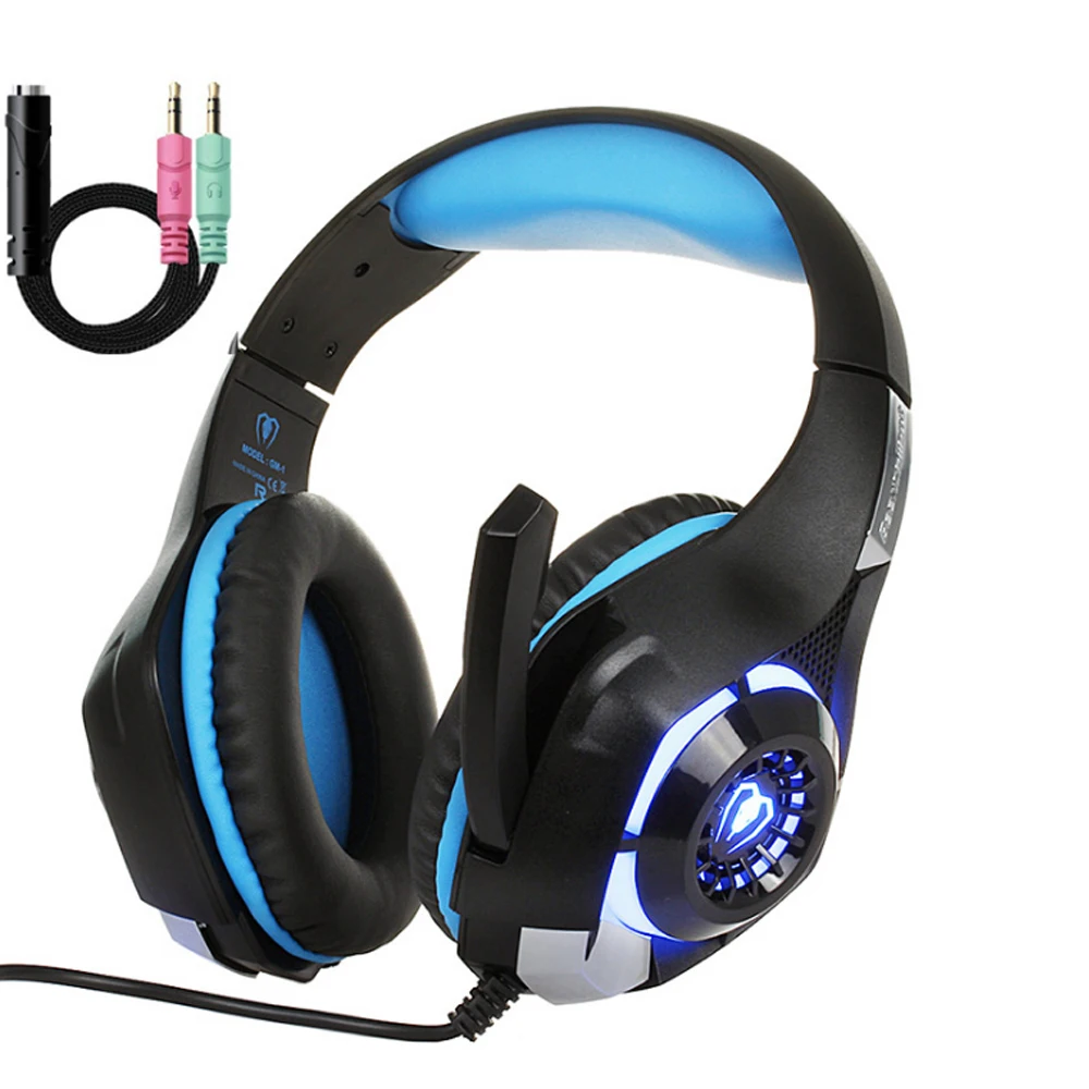 Hijsen Schande traagheid Beexcellent Ps4 Stereo Game Headphones Deep Bass Gaming Headsets With Mic  Led Light For Pubg Ps4 Computer Laptop Gamer - Buy Gaming Headset For  Gamer,Microphone Wired Headphone,Best Cost Headphone Product on Alibaba.com