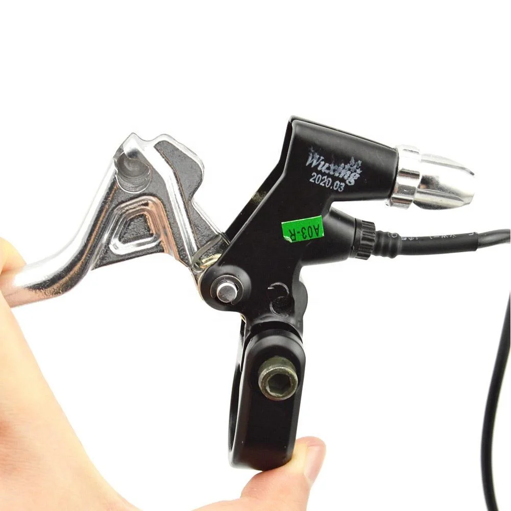Pair Electric Bicycle Brake Handle E-Bike Rear Brake Lever Cut Off Power  Brake Lever Handle Grips Cycling Electric Bike Parts