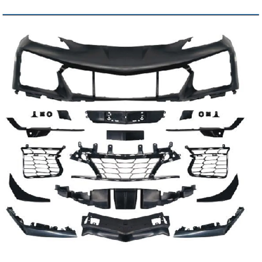 Wholesale Front Bumper Assembly for CORVETTE C8 Z06 2020+ Bumper Shell Grille Reinforcement Support Kit