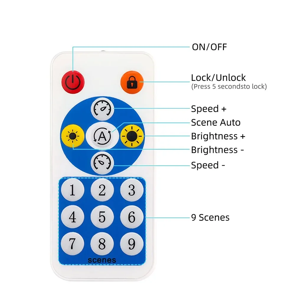 WS2812B Bluetooth APP Music LED Controller SP608E 8CH WS2811 WS2815 LED Light Strip Controller IOS Android App
