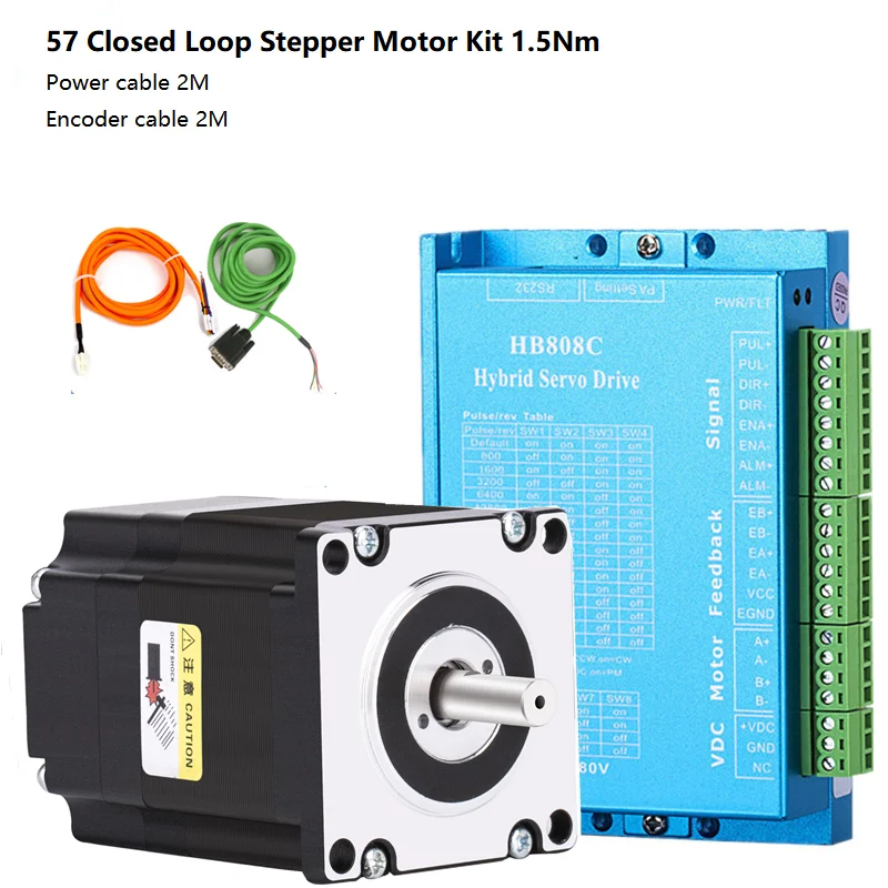 57mm 1.5nm Servo Closed Loop Stepper Motor With Hb808c Driver - Buy 1 ...