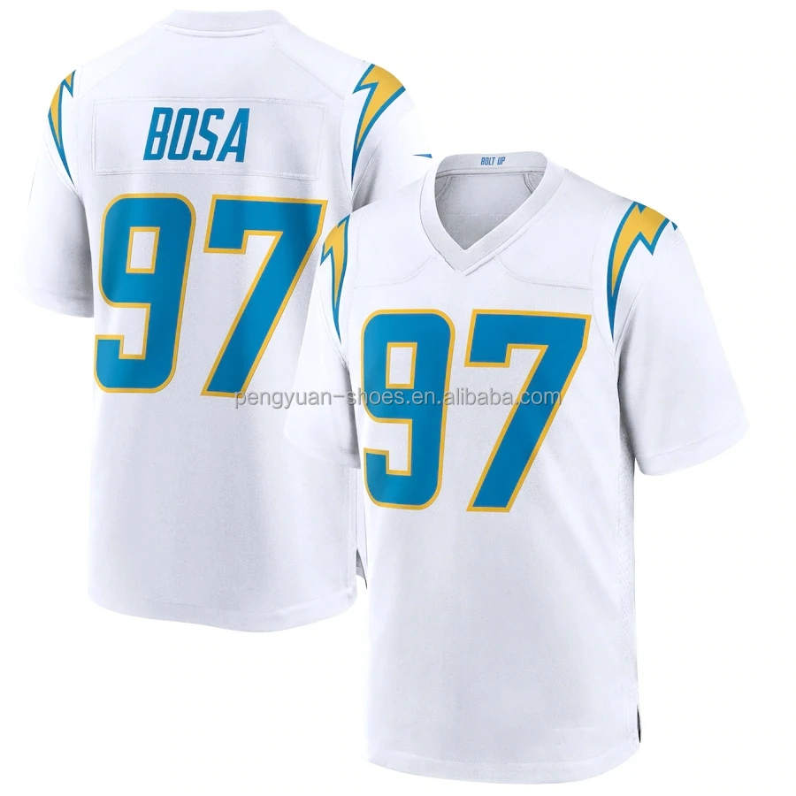 NFL_ Jersey 52 Khalil Mack 10 Justin Herbert Derwin James Jr  Los''Angeles''Chargers''Jerseys 97 Joey Bosa 13 Keenan Allen''nfl''Jersey 