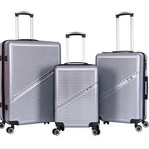 Customizable 3-Piece ABS Luggage Sets for Outdoor Use Premium Suitcases for Travel