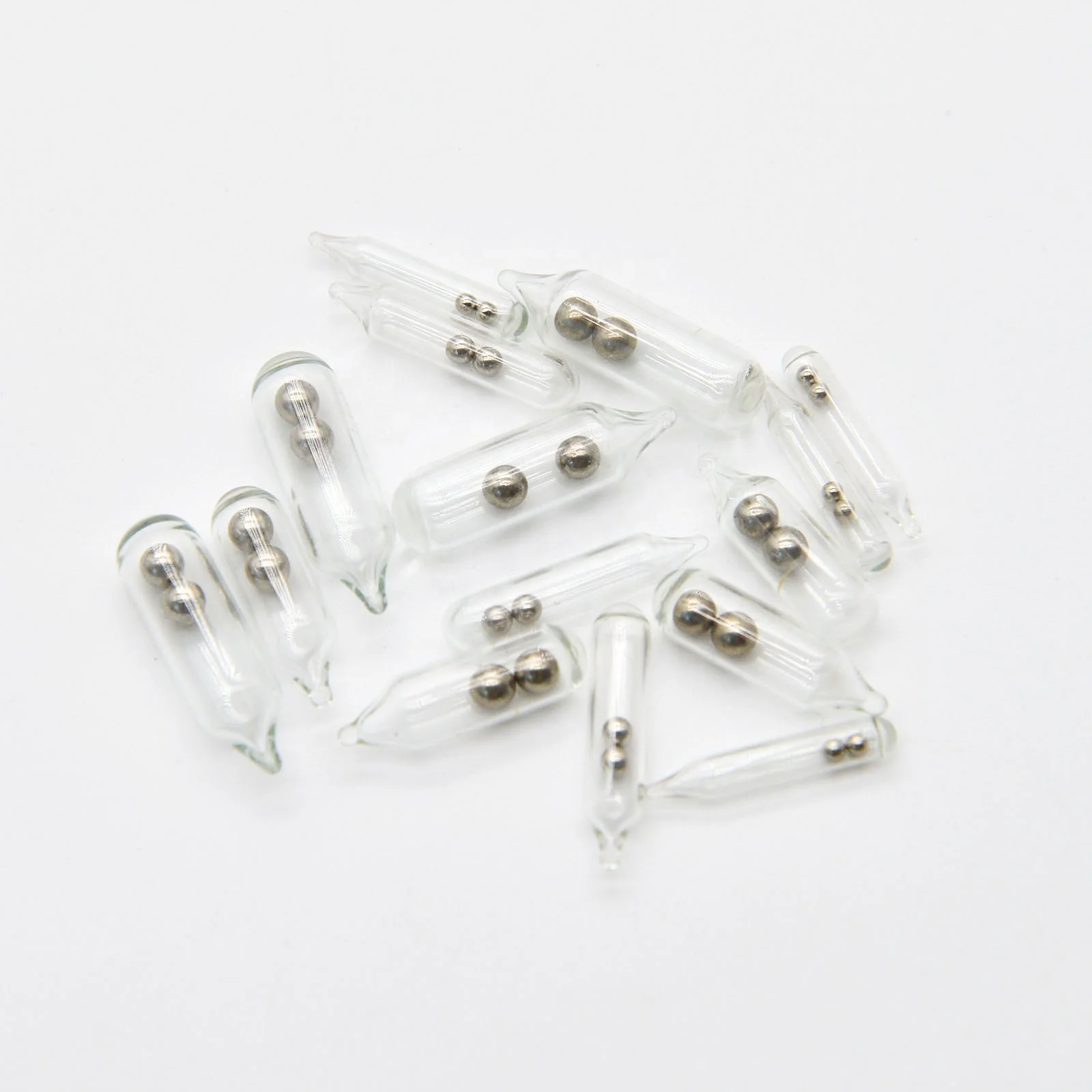 Wholesale High Quality Point Glass Rattles Jig Fly Soft Fishing Lure Bead Insert Glass Rattles Shake Attract Fly Tie Tying