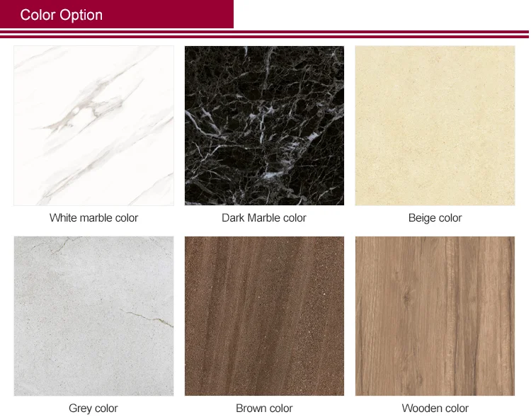 New Arrival 8MM Thickness Hotel Bedroom Living Room Glazed Porcelain Tile Floor Vitrified Floor Tiles White