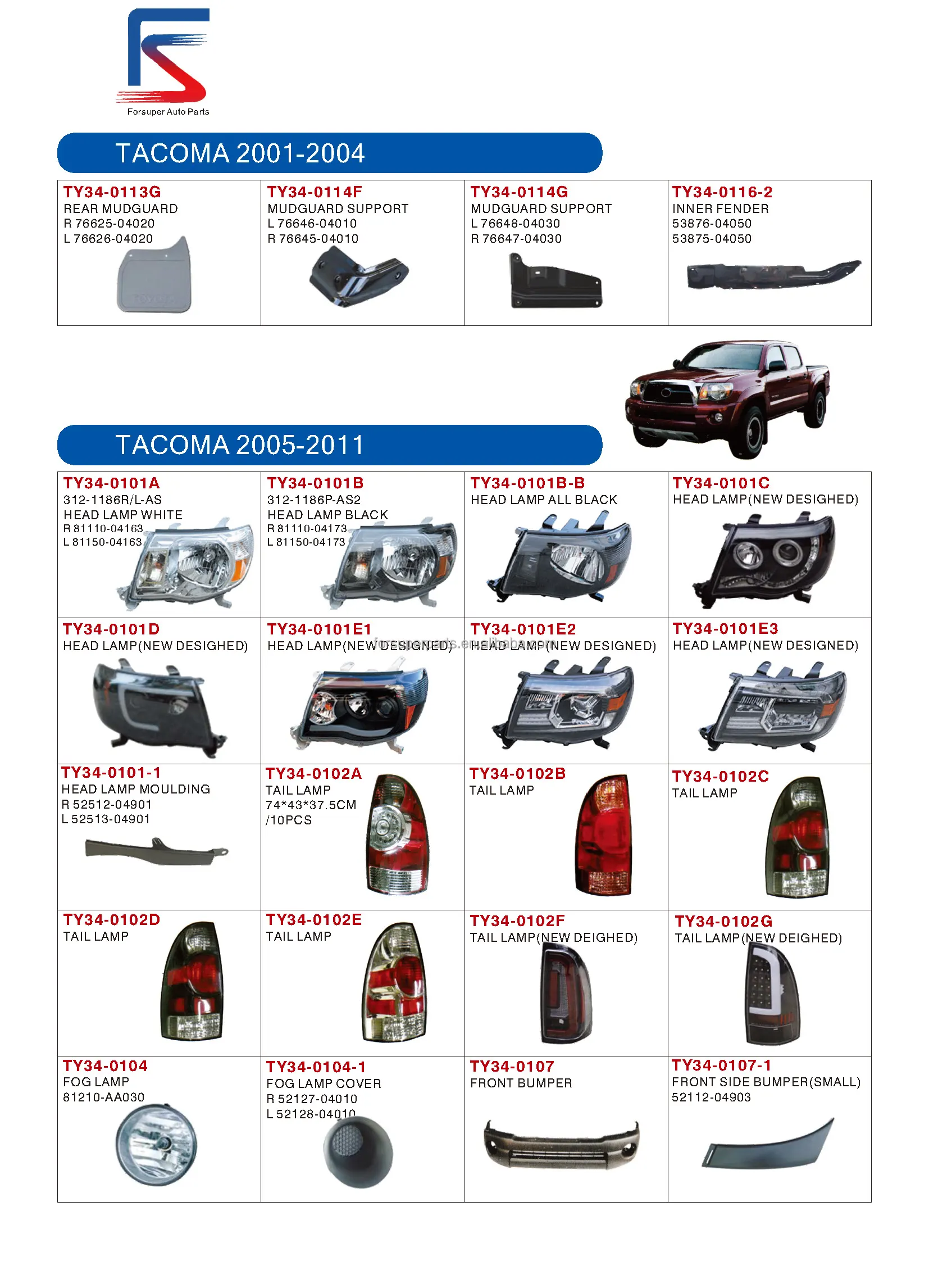 Front Bumper For Toyota 20052011 Auto Parts Buy Front