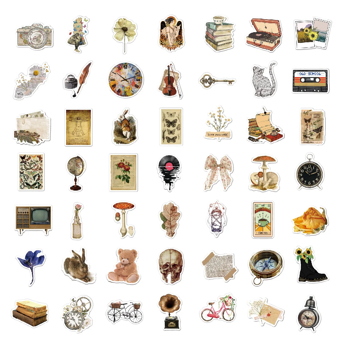 Nacnic Set 4 Stape artistiche VINTAGE, con brevetto di utensili da