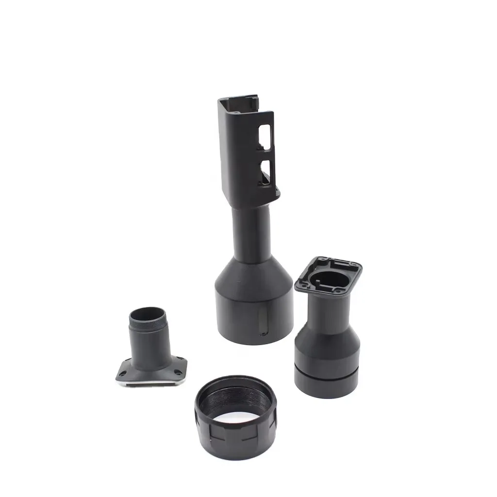 CNC Machined Low-Profile LED Illumination Adapters for Stereo Microscopes Featuring Rapid Prototyping Drilling Broaching details