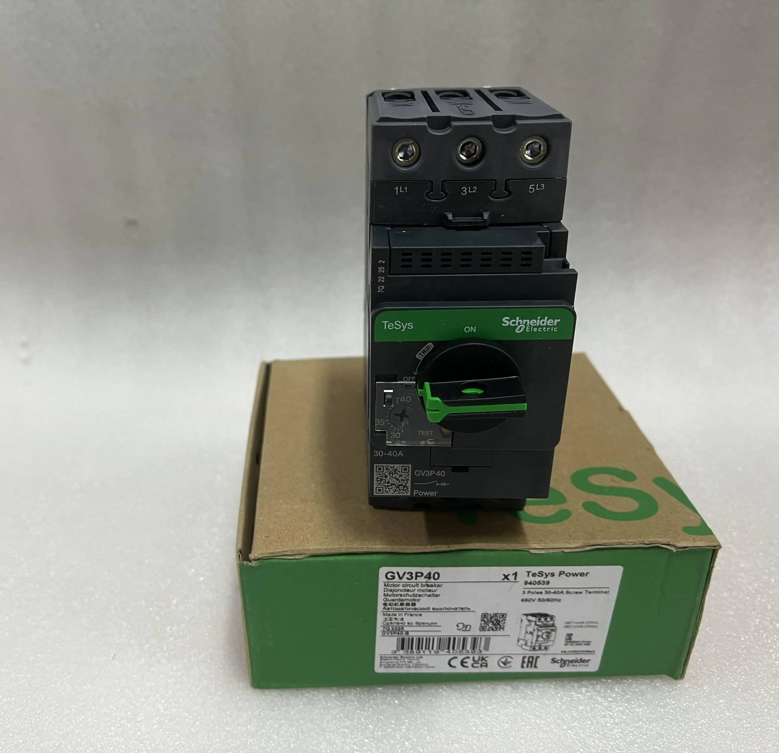 Schneider Motor Circuit Breaker GV3P40 Schneider Motor Circuit Breaker GV3P40