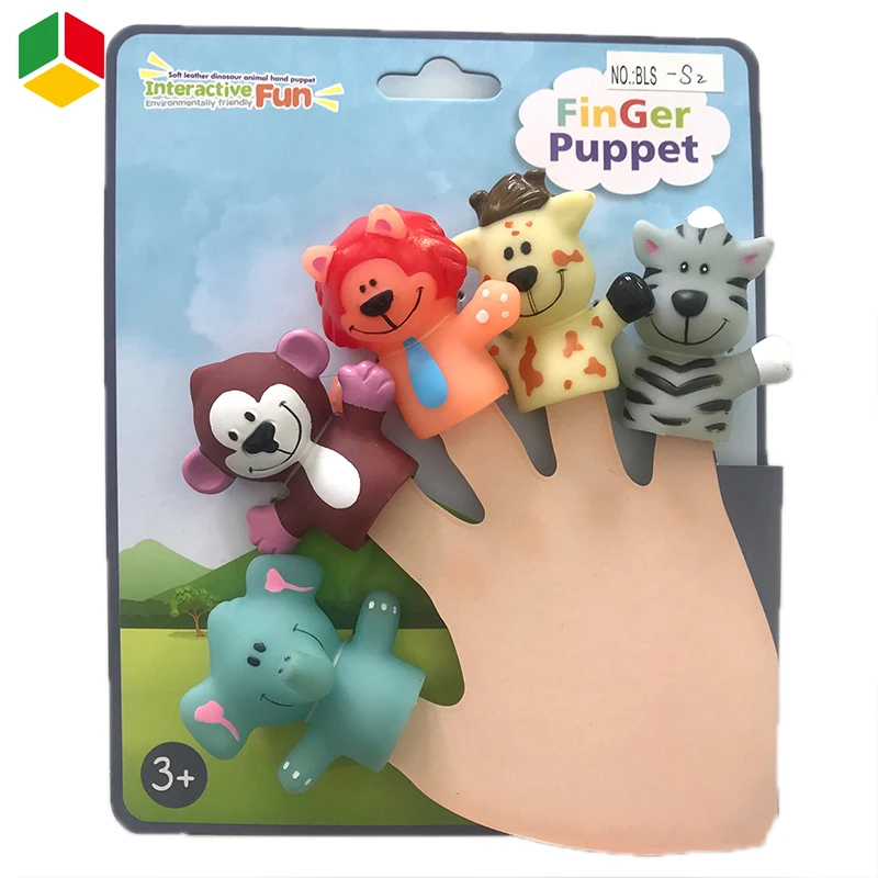 QS OEM мультяшный силиконовый мягкий виниловый резиновый динозавр животных мини маленький малыш для ванны ручной палец куклы игрушки для детей по индивидуальному заказу