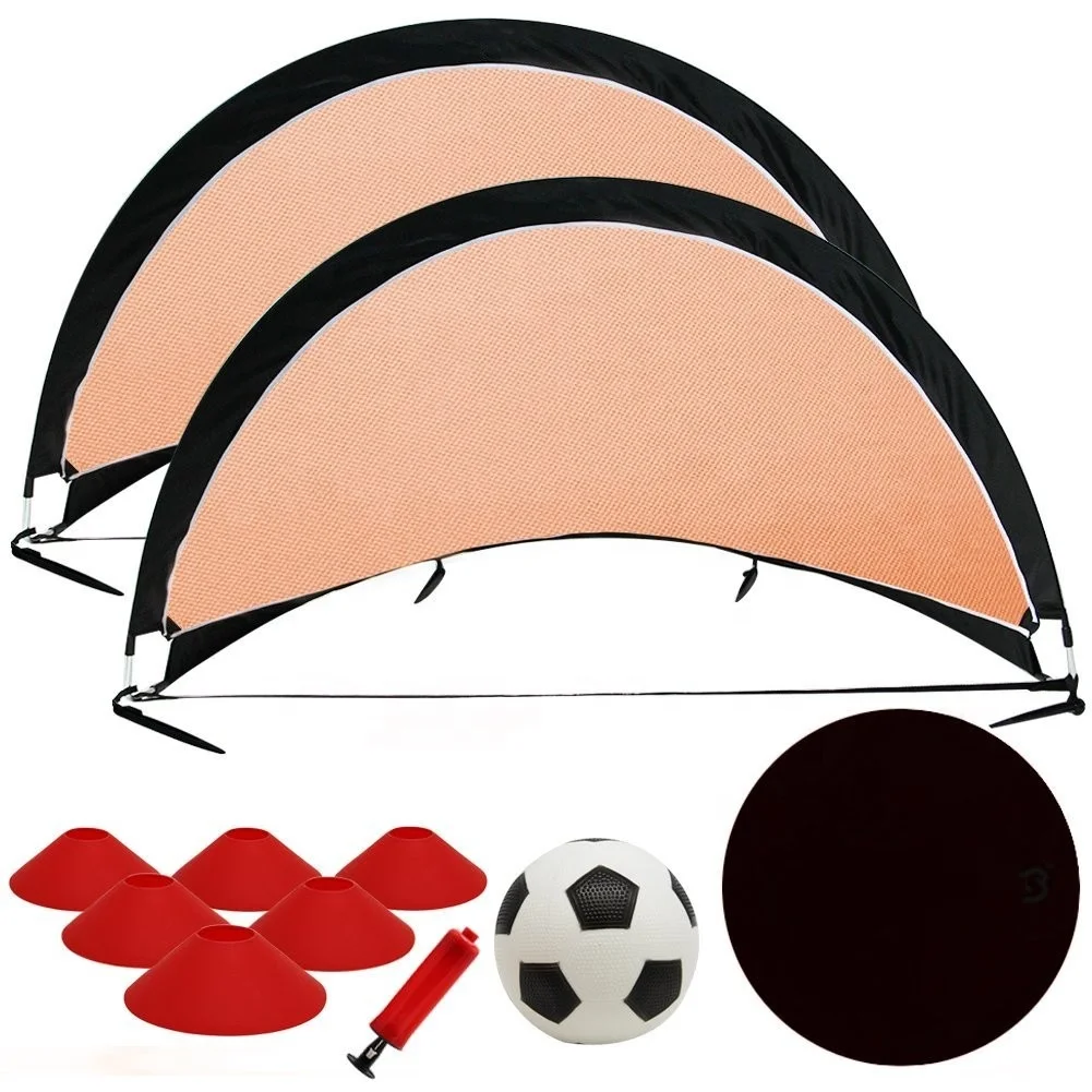 Extenable Football Net Foldable Soccer Net - Portable Training Goal for Kids