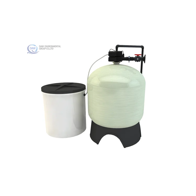 1t 1000lph промышленный бойлер установка для смягчения воды/Система воды/смягчитель